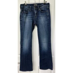 Lucky Brand Jeans denim Stark Sweet n Low dark wash size 2 26 bootcut